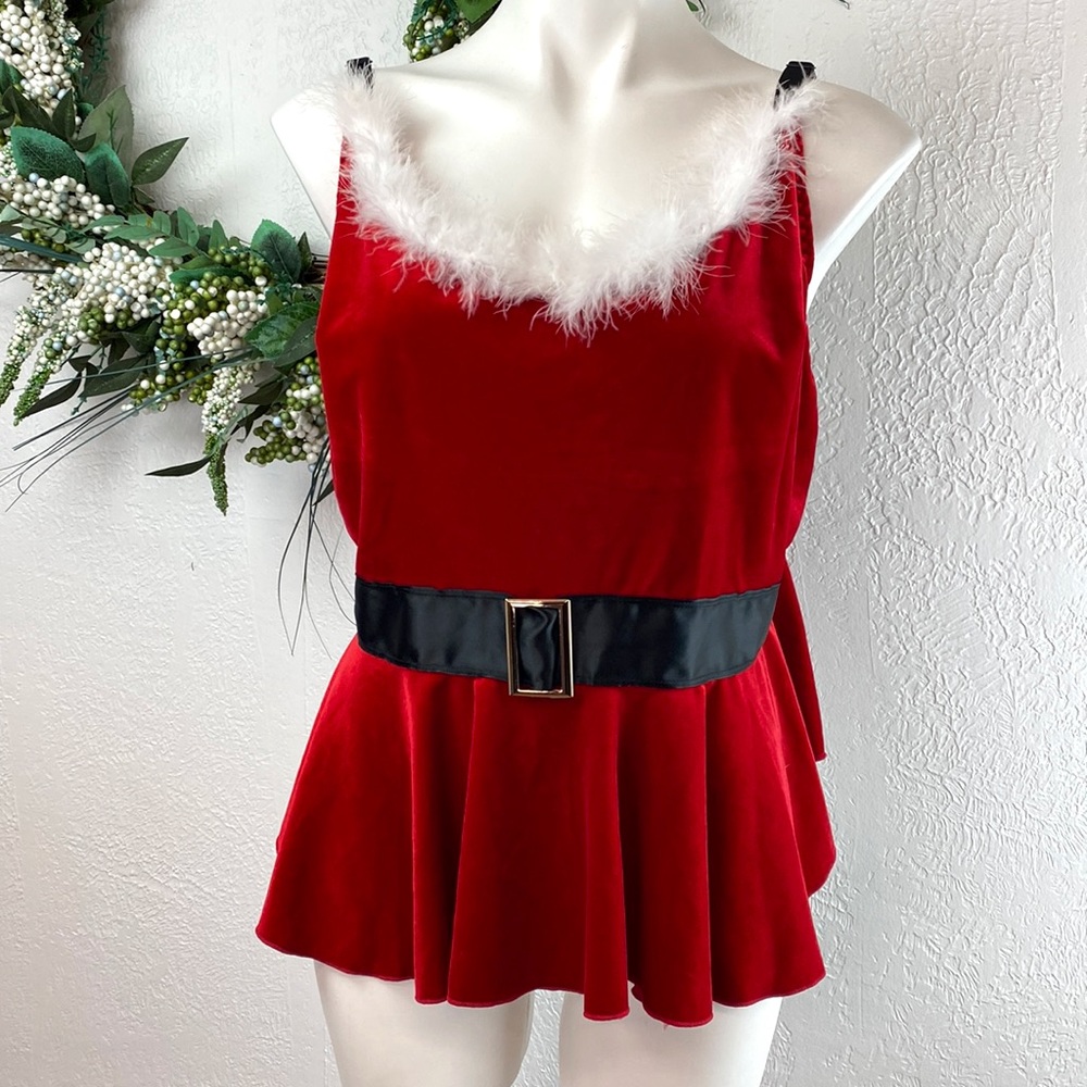 🌻BoGo Fantasy Lingerie Mrs. Clause chemise